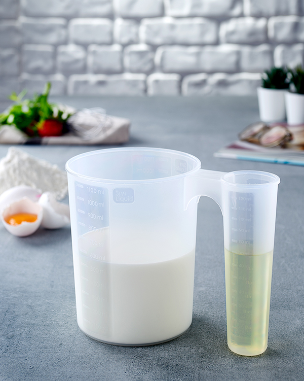 Dual Measuring Cup 2 in 1 0,13 lt +1,2 lt G12