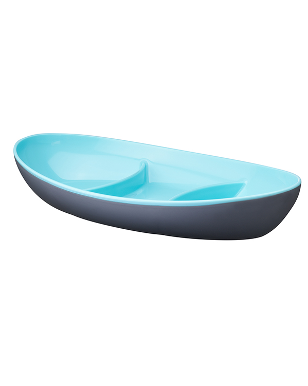 Aura Divided Oval Plate G606 