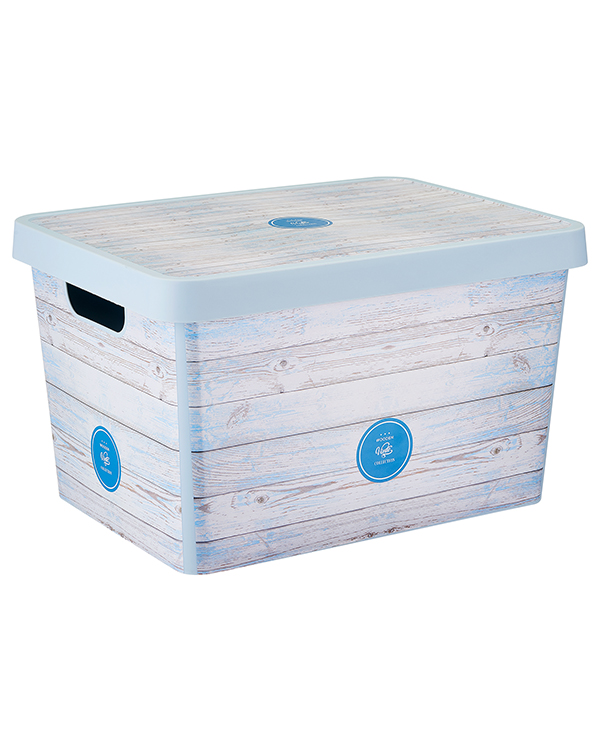 Vinto Storage Box With Lid 17 lt G643-W